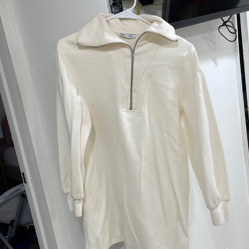 Zara Mini dress with zipper size S